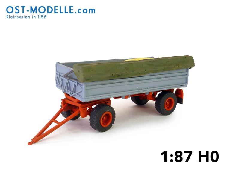 HW80.11 ND Kippaufbau offene Plane Getreideladung lll grau